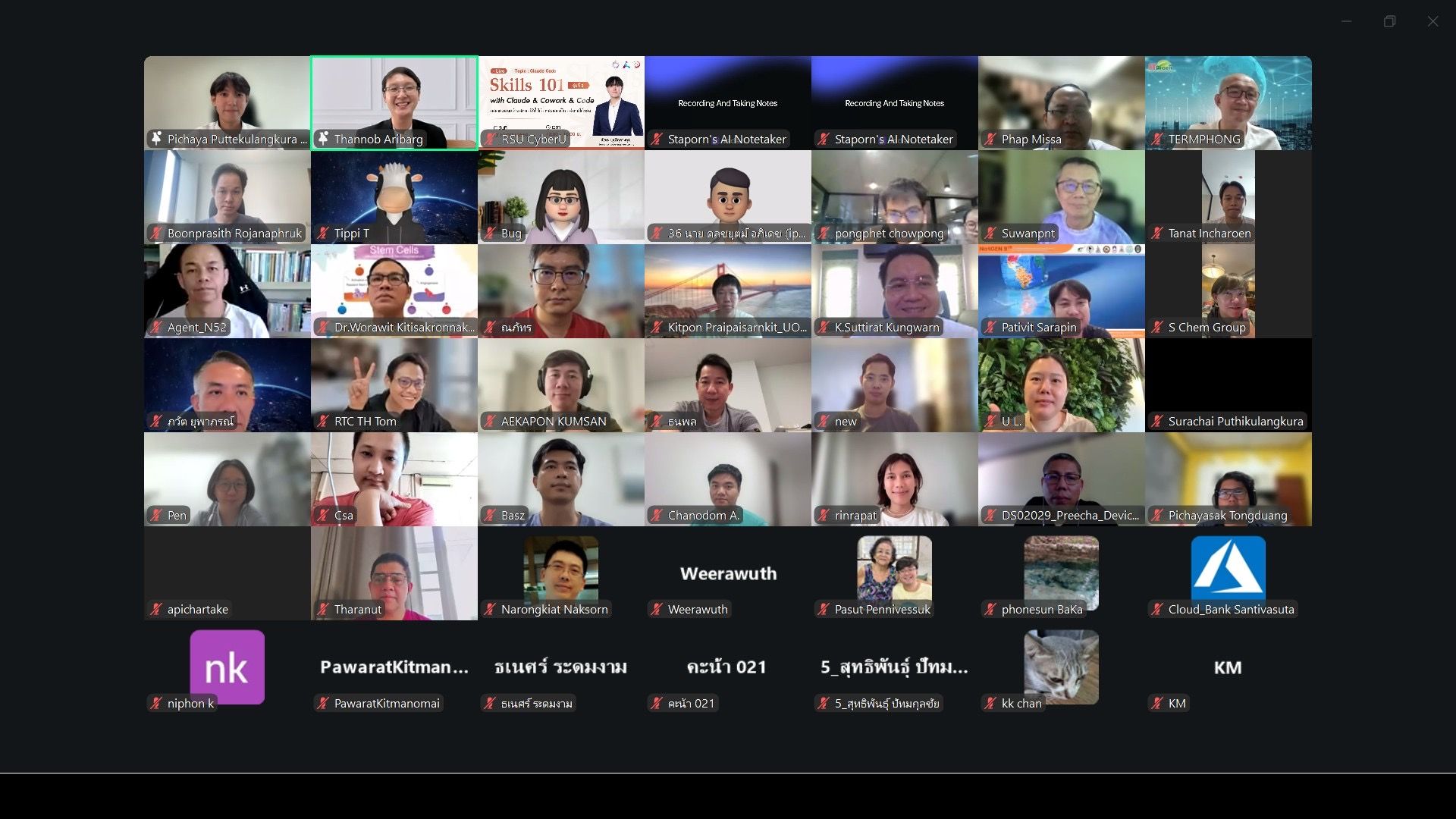 Claude Code class group photo